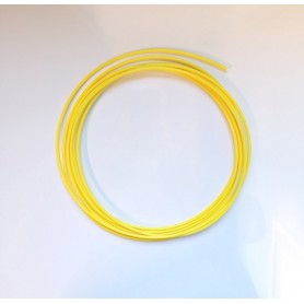 Fil plastique PE jaune 5m pour soudure de réparation