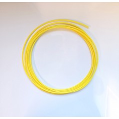 Fil plastique PE jaune 5m pour soudure de réparation