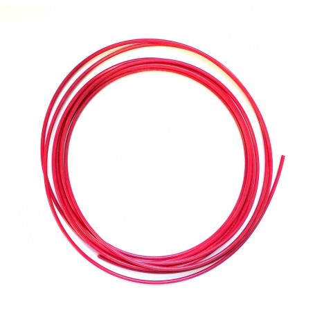Fil plastique PE rouge 5m pour soudure de réparation