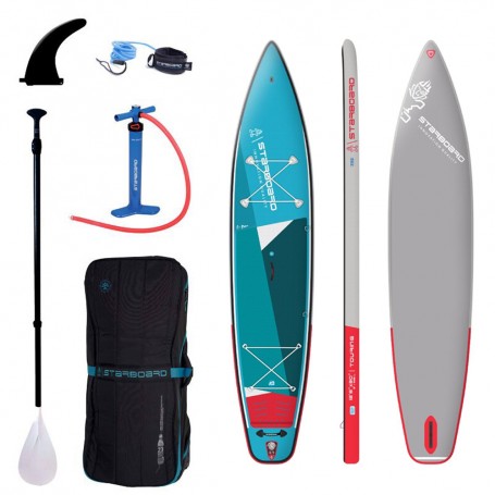 SUP gonflable Starboard Zen SC Touring M 12'6" x 30" x 6" avec pagaie
